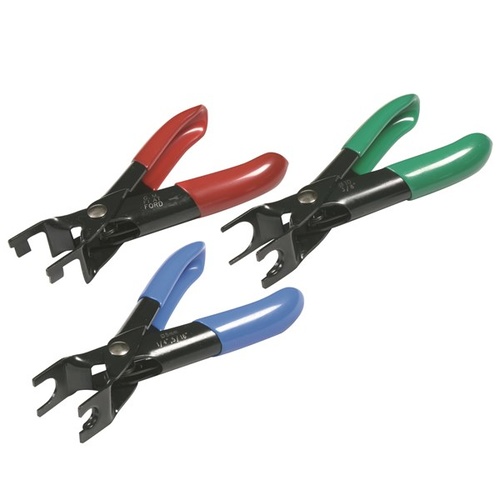 TOLEDO Fuel Line Disconnect Plier - 3 Pc Set 307220