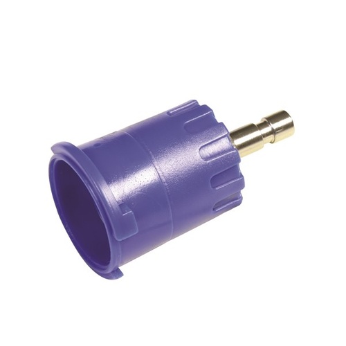 TOLEDO Radiator Cap Pressure Tester Adaptor - Blue Bayonet