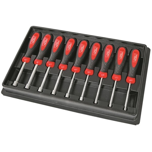 TOLEDO Nut Driver Set, Metric Hex 9 Pc.