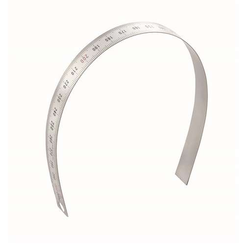 TOLEDO Stainless Steel Single Sided Flexible Rule Metric - 300mm 321900