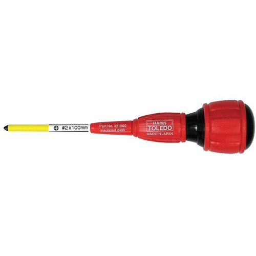 TOLEDO Elec Strike-Thru Phillips #2 x 100mm