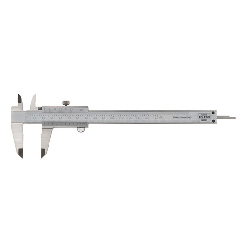 TOLEDO Metric &amp; Imperial Analogue Vernier Caliper - 150mm 322201