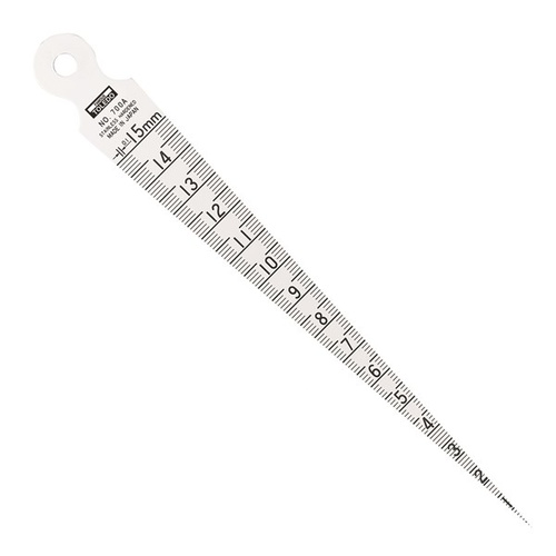 TOLEDO Taper Gauge - With Hanger Hole 1-15mm 700A