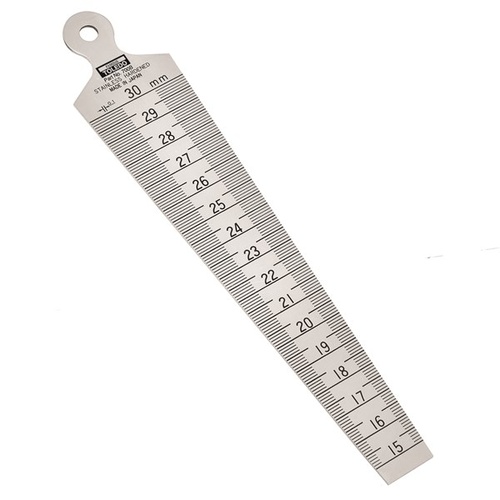 TOLEDO Taper Gauge - With Hanger Hole 15-30mm 700B