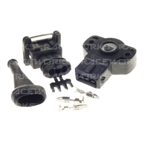 Raceworks Motorsport TPS 3 Pin Grey Cw Rotation 8mm 'D' Shaft  TPS-107