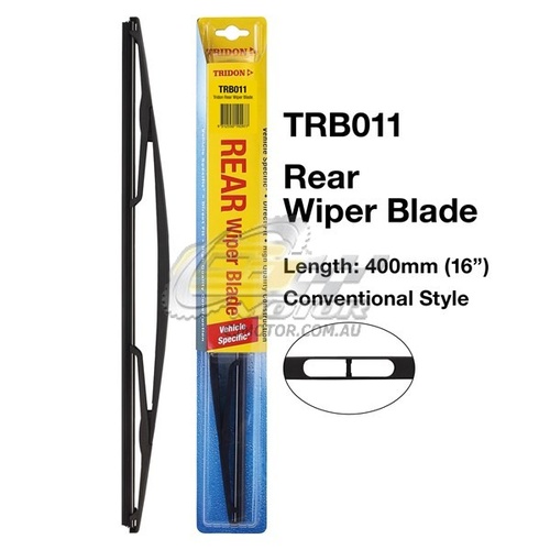 TRIDON WIPER COMPLETE BLADE REAR FOR Holden Barina-XC 04/01-10/05  011inch