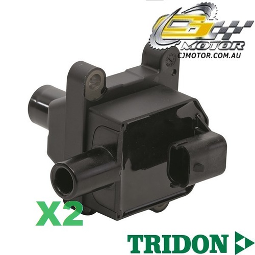 TRIDON IGNITION COIL x2 FOR Alfa Romeo  GTV 2 06/98-09/03, 4, 2.0L AR32301 