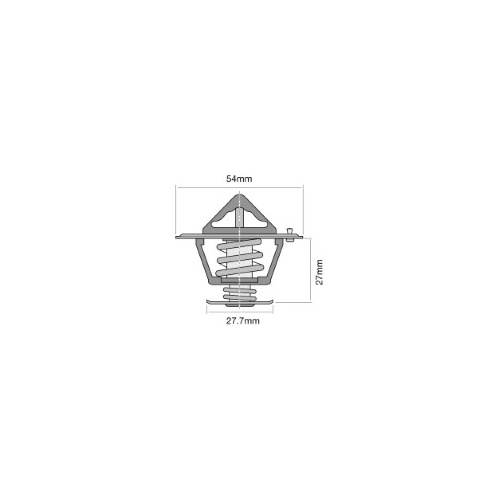 TRIDON Std Thermostat For Alfa Romeo 75  01/88-01/92 2.0L AR062.24