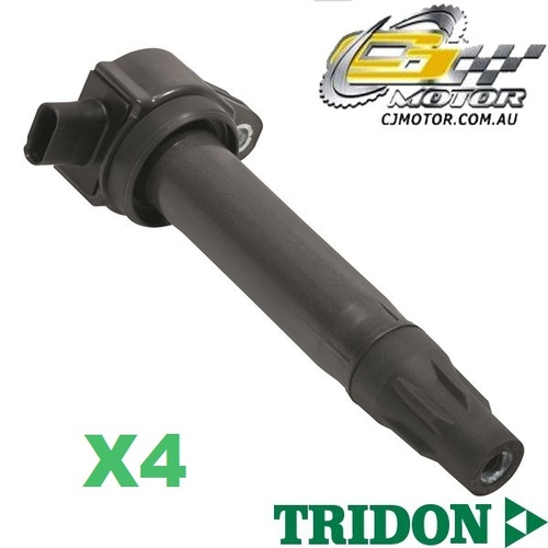 TRIDON IGNITION COIL x4 FOR Dodge  Avenger JS 08/07-07/09, 4, 2.4L 8N 