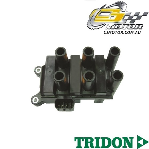 TRIDON IGNITION COIL FOR Ford  Cougar SW 09/00-04/01, V6, 2.5L LCBC 