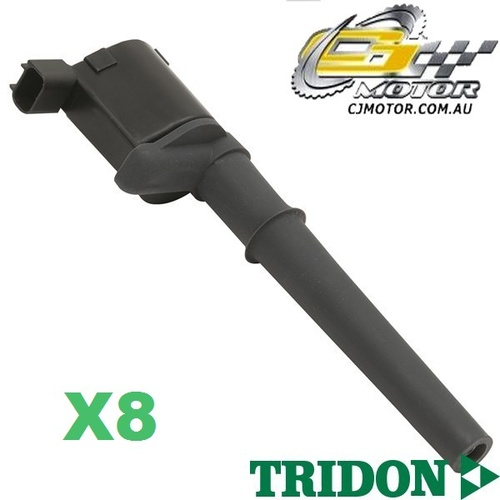 TRIDON IGNITION COIL x8 FOR Ford  Falcon FPV BA-GT(P) 03-04, V8, 5.4L Boss 290 