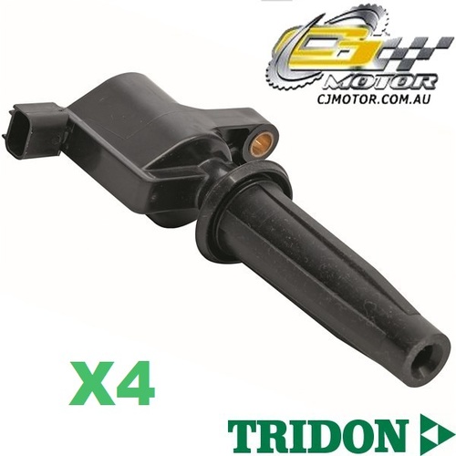 TRIDON IGNITION COIL x4 FOR Ford  Focus LS - LT 05/05-03/09, 4, 2.0L 