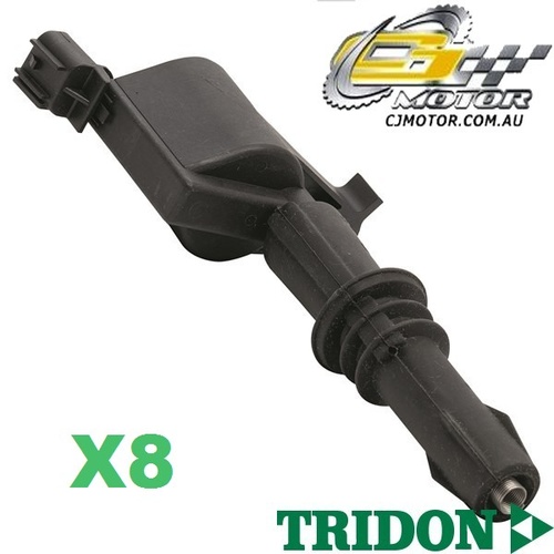 TRIDON IGNITION COIL x8 FOR Ford  LTD - V8 BA - BF 07/03-04/08, V8, 5.4L 