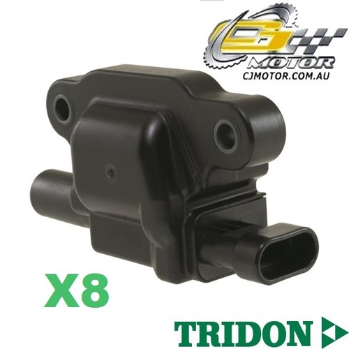 TRIDON IGNITION COIL x8 FOR Holden  Commodore - V8 VZ 08/04-08/07, V8, 6.0L L76 