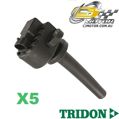 TRIDON IGNITION COIL x5 FOR Holden  Frontera UES25 01/01-01/04, V6, 3.2L 6VD1 