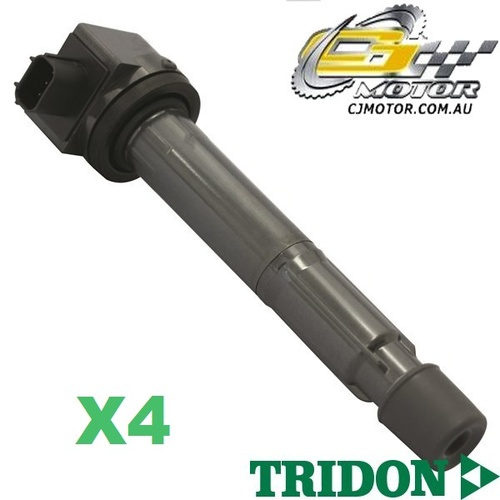 TRIDON IGNITION COIL x4 FOR Honda  Accord CU (Euro) 10/07-06/10, 4, 2.4L K24Z 