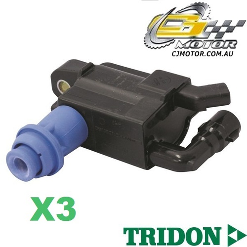 TRIDON IGNITION COIL x3 FOR Lexus  GS300 JZS160R 11/97-03/05, 6, 3.0L 2JZ-GE 