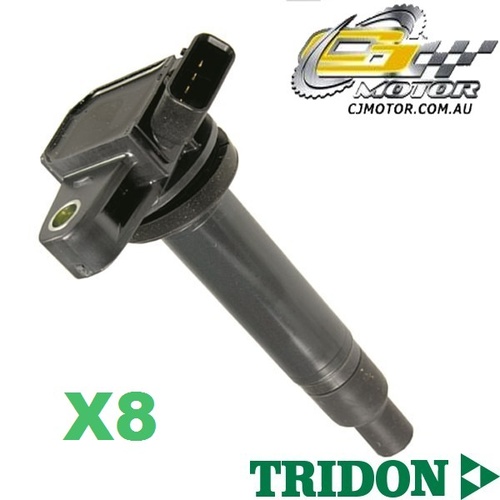 TRIDON IGNITION COIL x8 FOR Lexus  SC430 UZZ40R 08/03-06/10, V8, 4.3L 3UZ-FE 