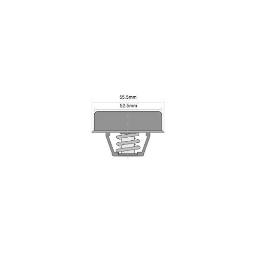 TRIDON Std Thermostat For Citroen D, DS21 Carb 01/67-12/75 2.0L,2.2L 