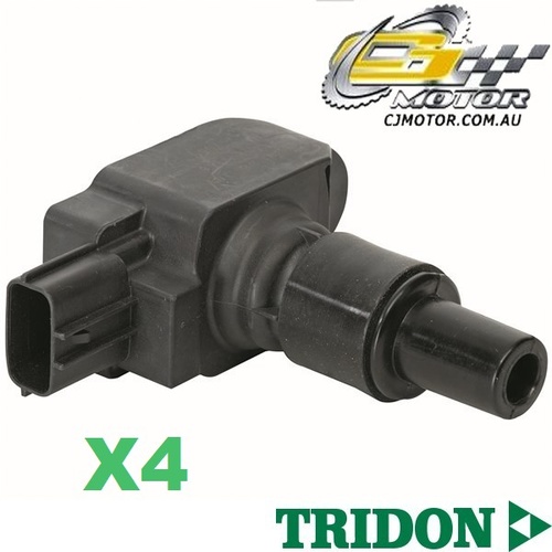 TRIDON IGNITION COIL x4 FOR Mazda  RX8 07/03-06/10, 2R, 1.3L 