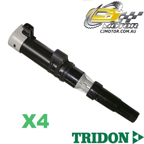TRIDON IGNITION COIL x4 FOR Renault Laguna X91(Turbo10/08-6/10, 4,2.0L F4R 811 
