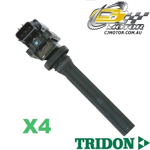TRIDON IGNITION COIL x4 FOR Suzuki Baleno GC 01/99-11/01, 4, 1.8L J18A 