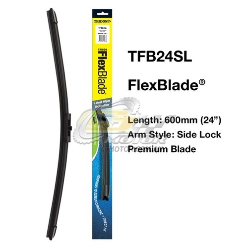 TRIDON WIPER FLEXBLADE DRVIER FOR Mercedes E-Class-W212 01/09-12/12  24inch