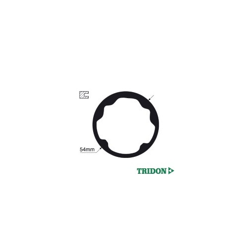 TRIDON Gasket For Honda Civic SA, SB, SF 03/73-12/79 1.2L EB1-3 TTG30