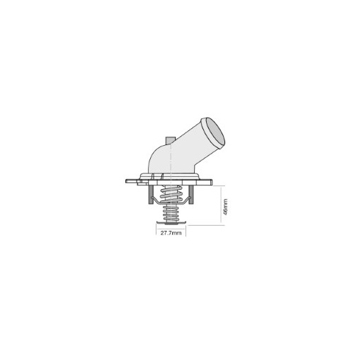 TRIDON Std Thermostat For Honda Accord CM - 40 08/03-01/08 2.4L K24A4,KA4A4