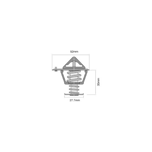 TRIDON Std Thermostat For Honda Ascot CB (NZ only) 01/89-01/95 2.0L F20A