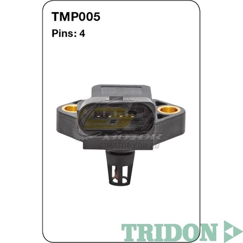 TRIDON MAP SENSORS FOR Audi A6 C6 3.0 TDi V6 02/09-3.0L ASB, BMK 24V Diesel 