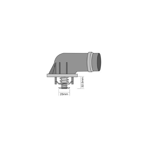 TRIDON Std Thermostat For BMW 116i E87 02/05-02/08 1.6L N45 B16