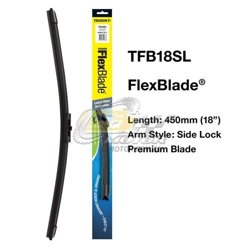 TRIDON WIPER FLEXBLADE PASSENGER FOR AlfaRomeo Brera 01/06-02/12  18inch