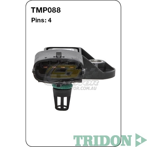 TRIDON MAP SENSORS FOR Renault Megane X84 Diesel 09/09-1.9L F9Q Diesel 