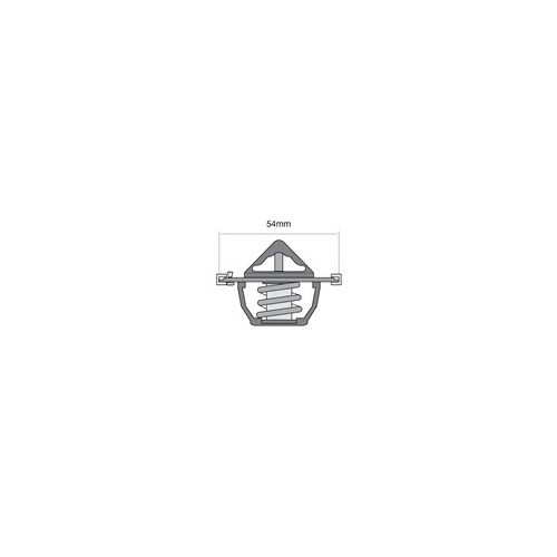 TRIDON Std Thermostat For Jeep Grand Cherokee WJ 06/99-10/00 4.7L EVO