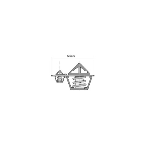 TRIDON Std Thermostat For Kia Sportage  05/99-06/00 2.0L FE