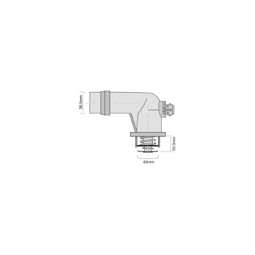 TRIDON Std Thermostat For BMW 318i E46 09/98-04/05 1.9L M43