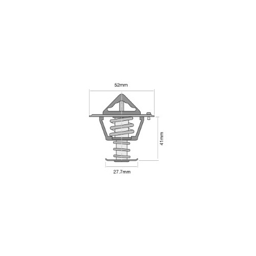 TRIDON Std Thermostat For Mazda 626 GE 01/92-06/97 2.0L, 2.5L FS, KL