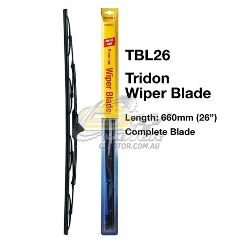 TRIDON WIPER COMPLETE BLADE DRVIER FOR Toyota Prius-NHW20R 10/03-06/09  26inch