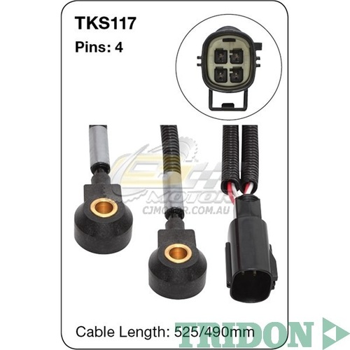 TRIDON KNOCK SENSORS FOR Volvo S60 09/09-2.4L(B5244S) 20V(Petrol)
