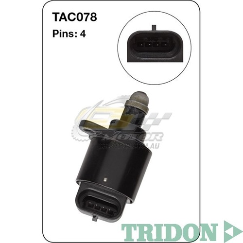 TRIDON IAC VALVES FOR Peugeot 206 XR 02/07-1.4L SOHC 8V(Petrol) TAC078