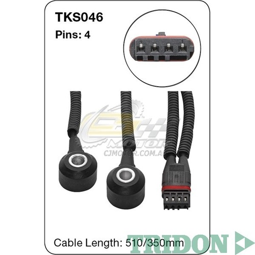 TRIDON KNOCK SENSORS FOR BMW X5 E70(xDRIVE 35i) 09/13-3.0L 24V(Petrol)