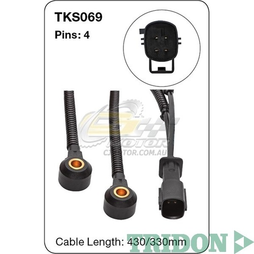 TRIDON KNOCK SENSORS FOR Volvo C30 Turbo Incl. T5 10/14-2.5L  20V(Petrol)