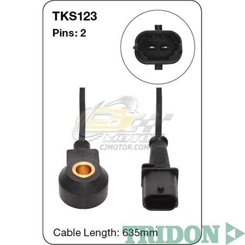 TRIDON KNOCK SENSORS FOR Holden Vectra JS 12/01-2.6L(Y26SE) 24V(Petrol)