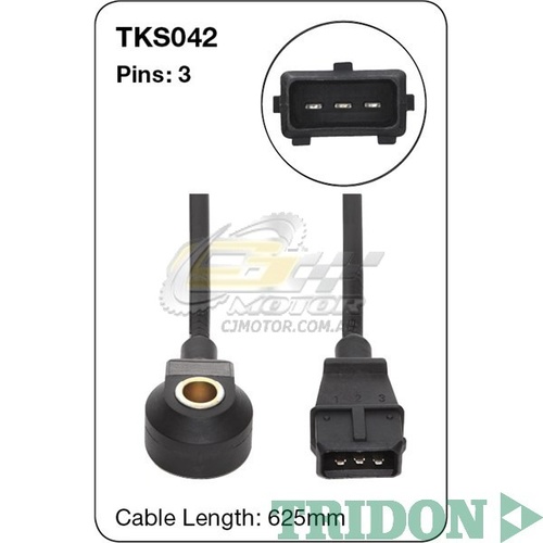 TRIDON KNOCK SENSORS FOR Audi 80 B4 01/95-2.0L(ABK) SOHC 8V(Petrol)