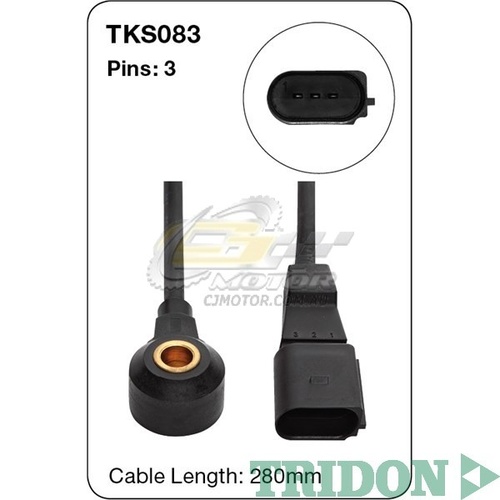 TRIDON KNOCK SENSORS FOR Audi A3 8P 01/09-3.2L(BDB) 24V(Petrol)