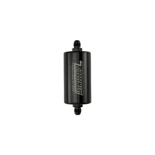 Inline Fuel Filter 10um 6AN Black