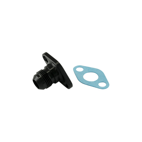 38.1mm 10AN Oil Drain Black