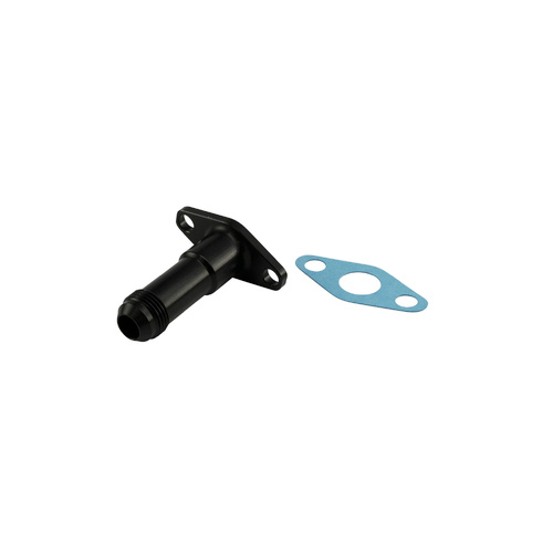 50.8mm 10AN 75mm Extended Oil Drain Black
