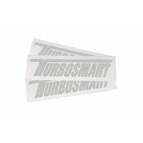 TS Car Decal - White 600mm x 130mm